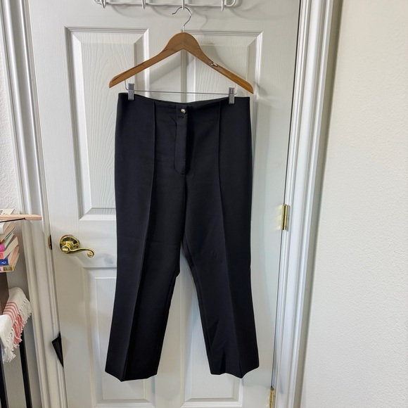 Veronica Beard Kean Slim Leg Trouser Pants Womens Size 12 - Picture 4 of 10